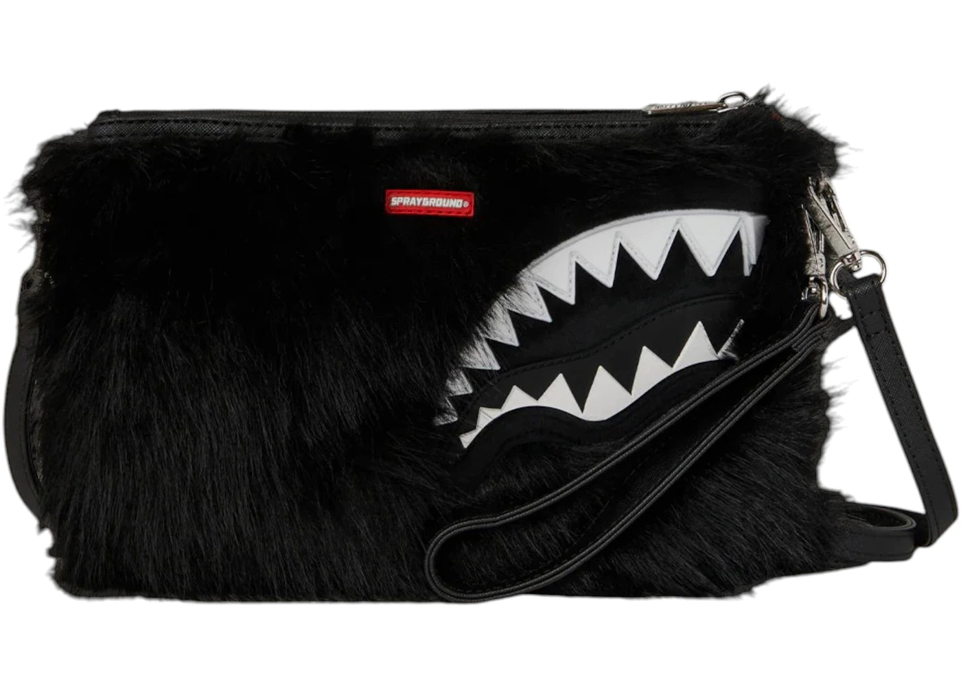 Sprayground Furzilla Shark Night Crossover Clutch Bag Multicolor