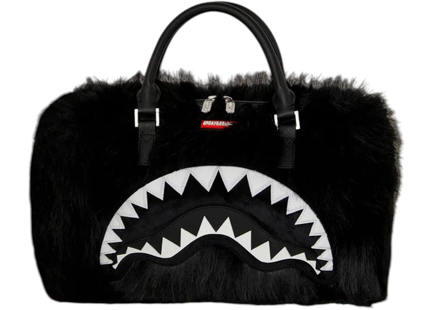 Sprayground Furzilla Shark Night Mini Duffle Bag Multicolor