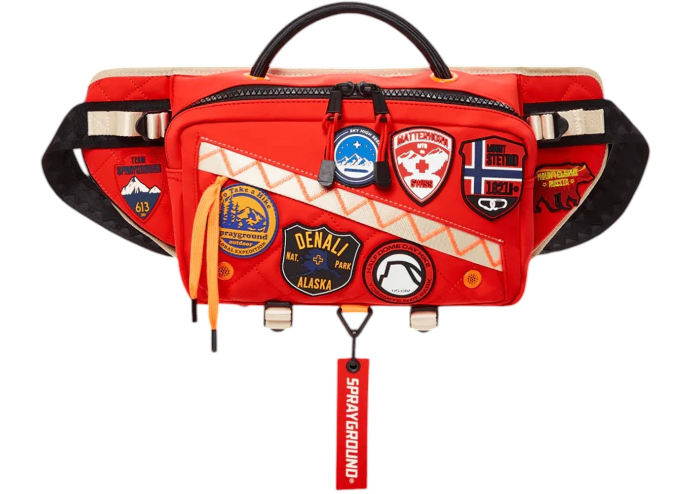 Sprayground Global Expedition Cargo Crossbody Multicolor