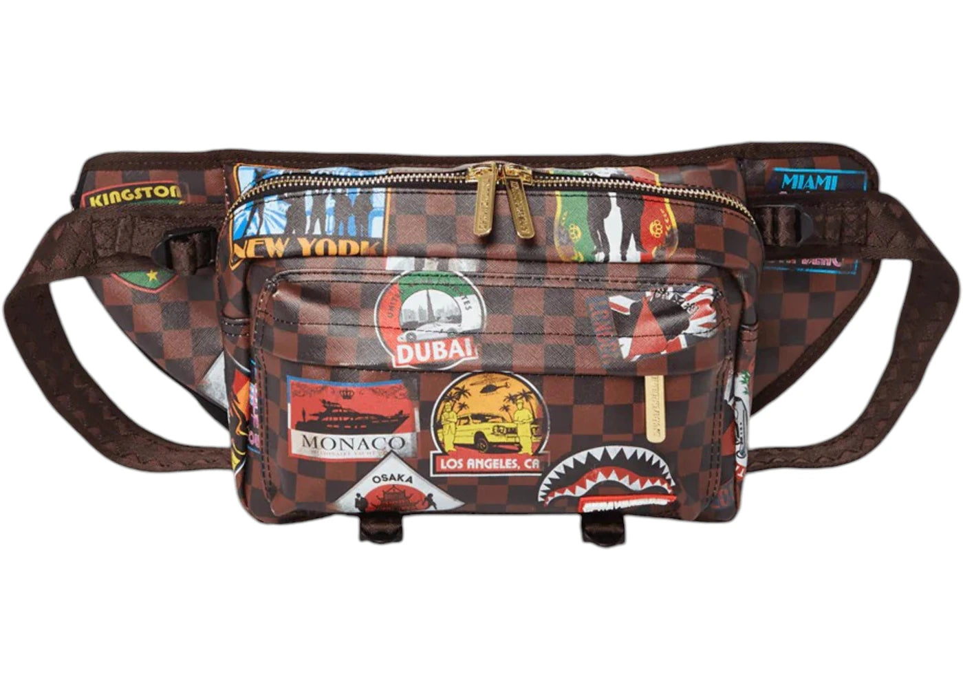 Sprayground Global Mogul Cargo Crossbody Multicolor