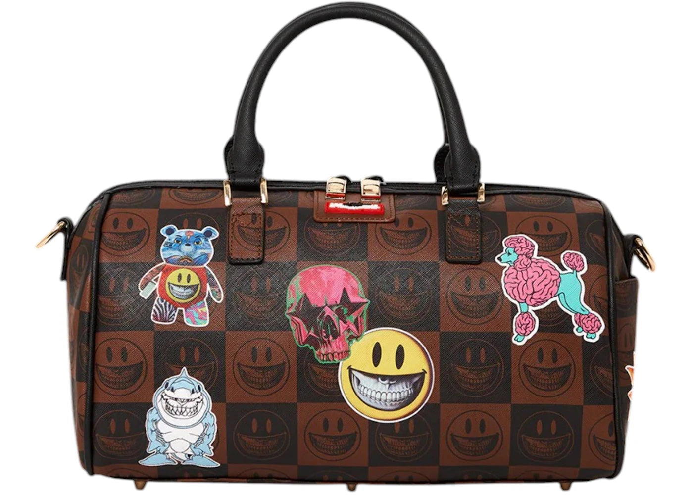 Sprayground Global Mogul Popaganda Ron English Edition Mini Duffle Multicolor