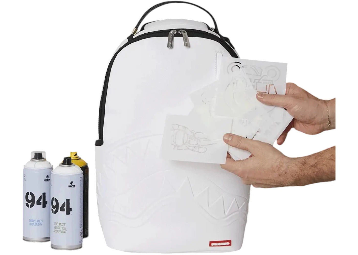 Sprayground Graffiti Artist Design Your Own Backpack 9 Stencils Included Multicolor