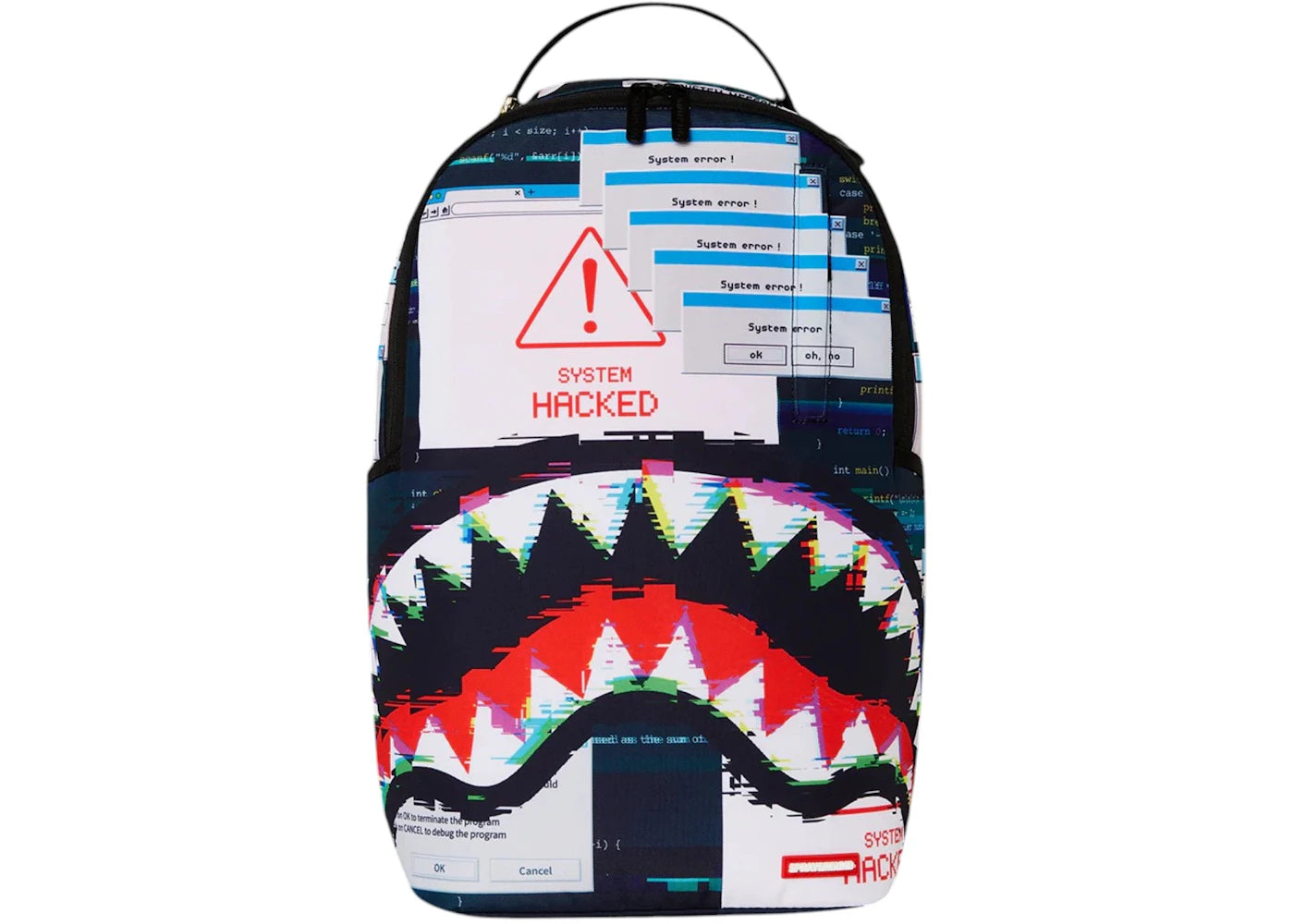 Sprayground Hacked & Stacked But I Still Got Your Back DLXR Backpack Multicolor