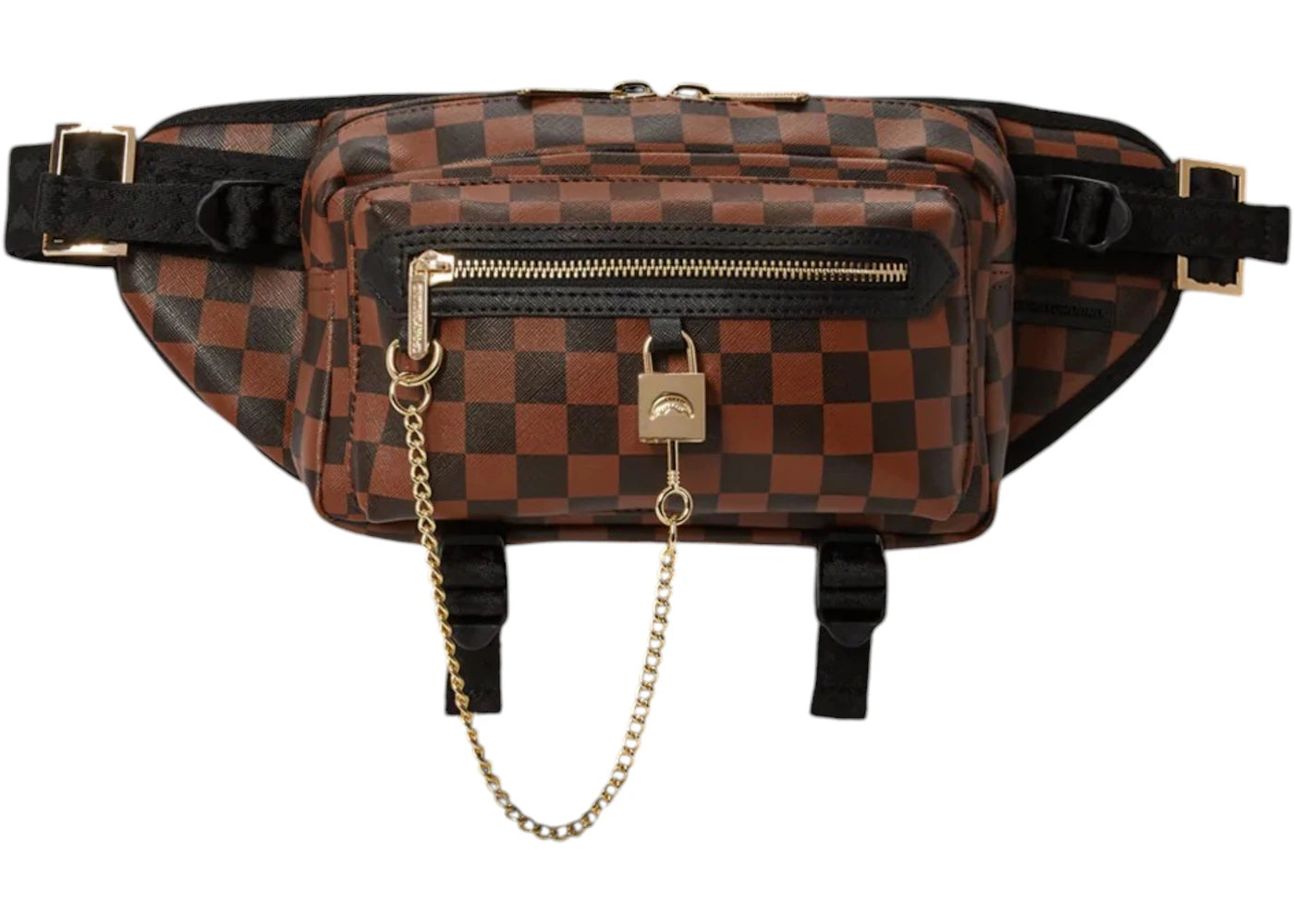 Sprayground Henny Lock Sharks In Paris Cargo Crossbody Multicolor