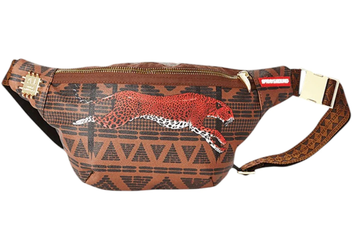 Sprayground Leopards In Paris Crossbody Multicolor