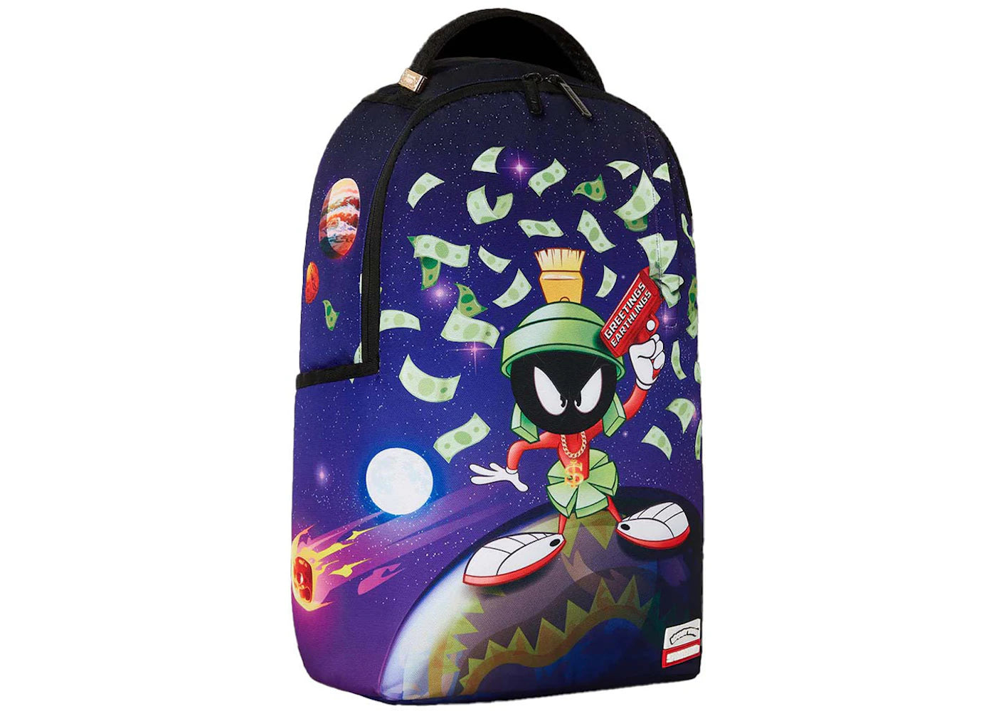 Sprayground Marvin On Top Of The World Backpack Multicolor