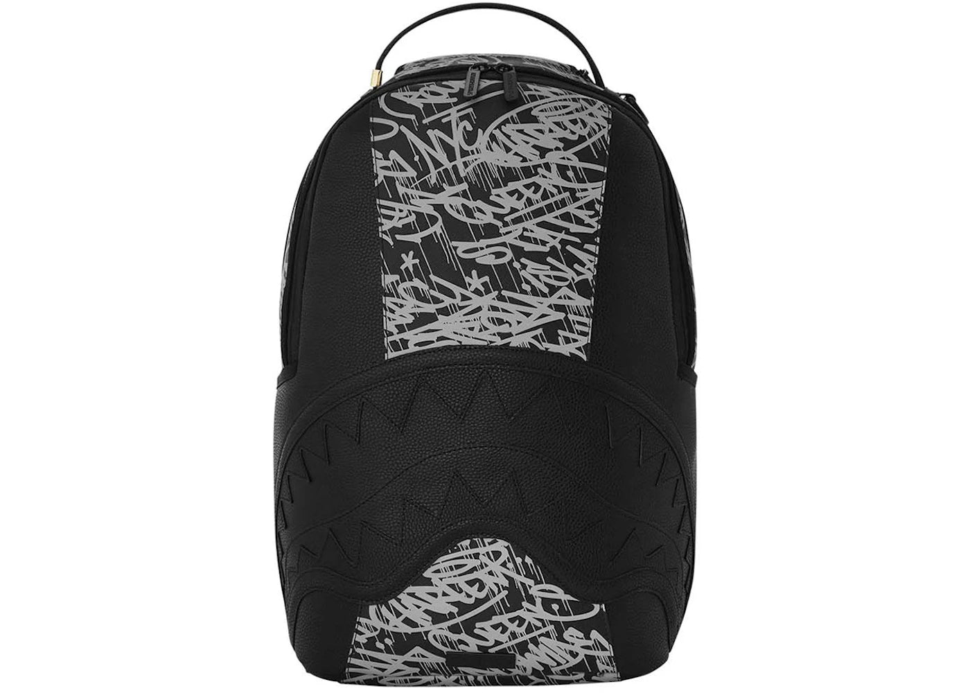 Sprayground Midnight Raceway Graffiti Backpack Black/Grey