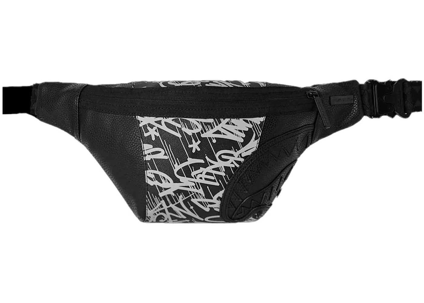 Sprayground Midnight Raceway Graffiti Savvy Crossover Bag Black/Grey