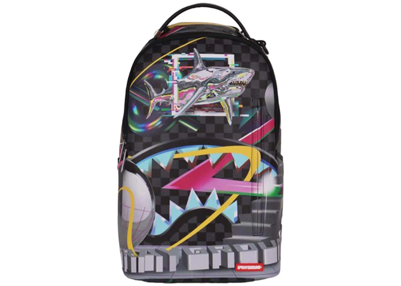 Sprayground Mind Trip Shark Dose (DLX) Backpack Black/Grey/Multi