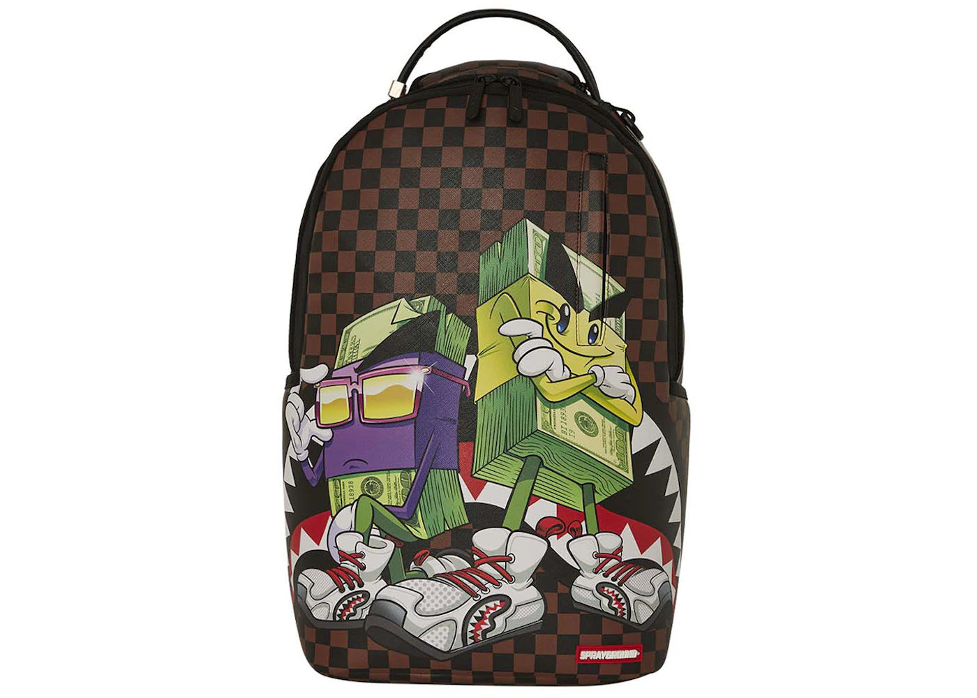 Sprayground Money Boys Gang Backpack Brown