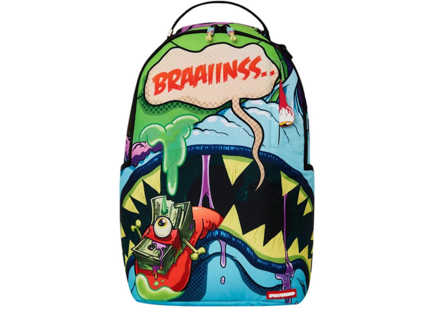Sprayground Money Braaiinnss Backpack Multicolor