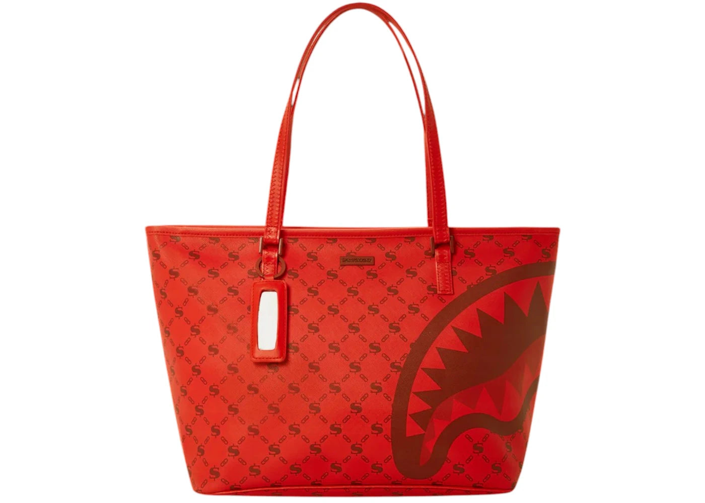 Sprayground Money Pattern Brick Tote Multicolor