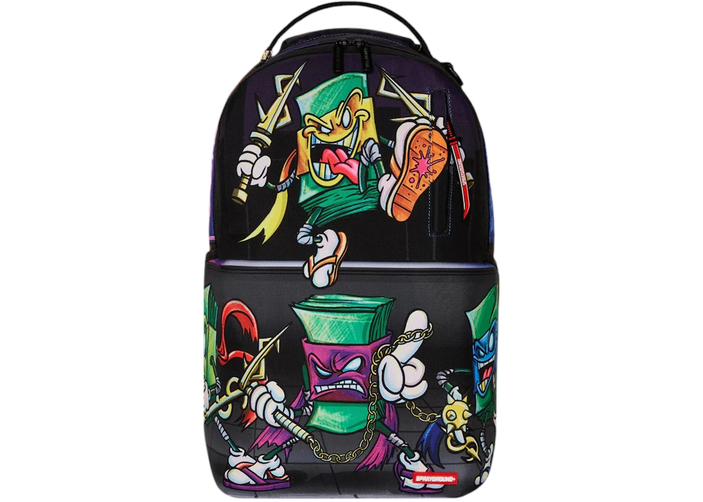 Sprayground Moneyboys Ninjaboys DLXR Backpack Multicolor
