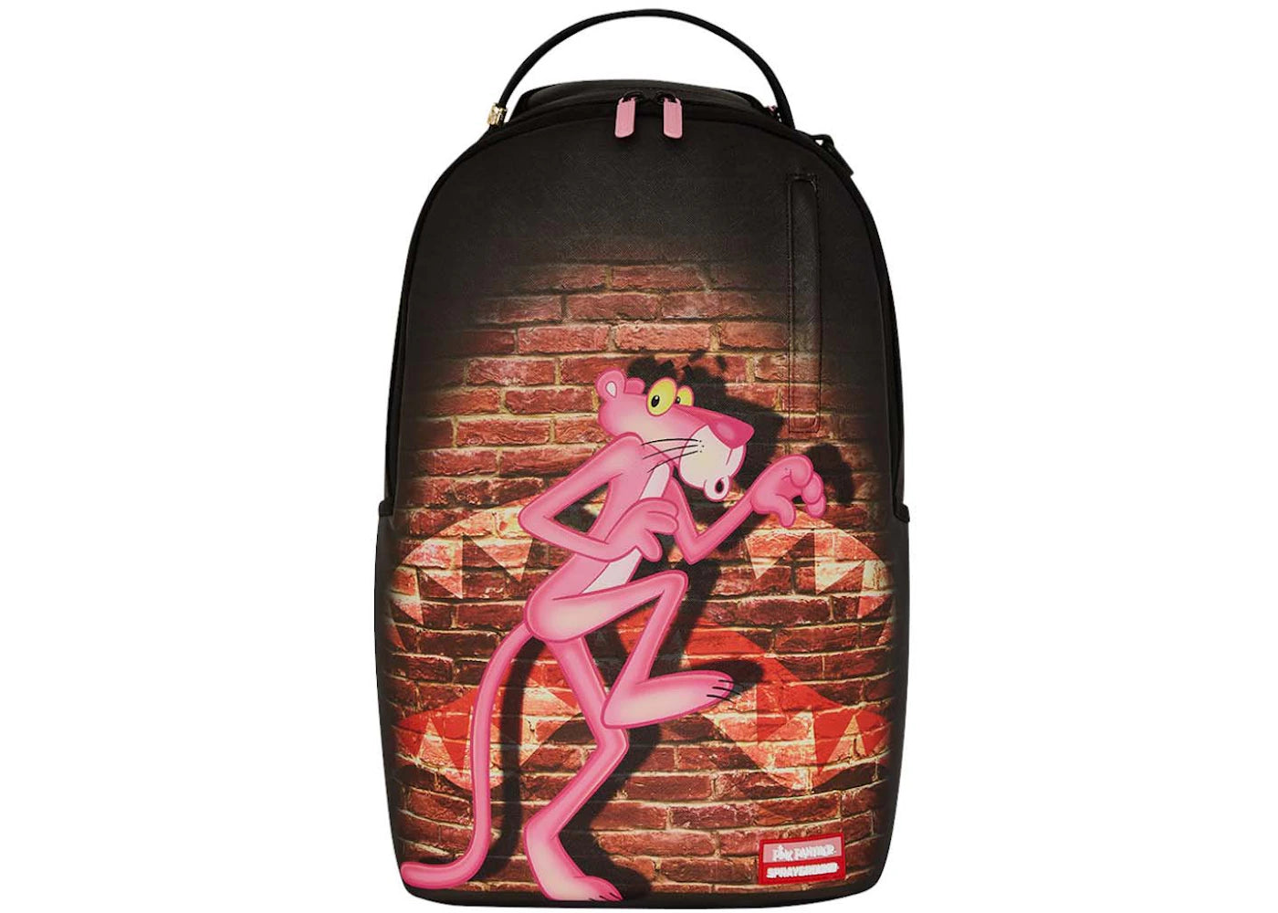 Sprayground Pink Panther Caught Sneaking DLXR Backpack Multicolor