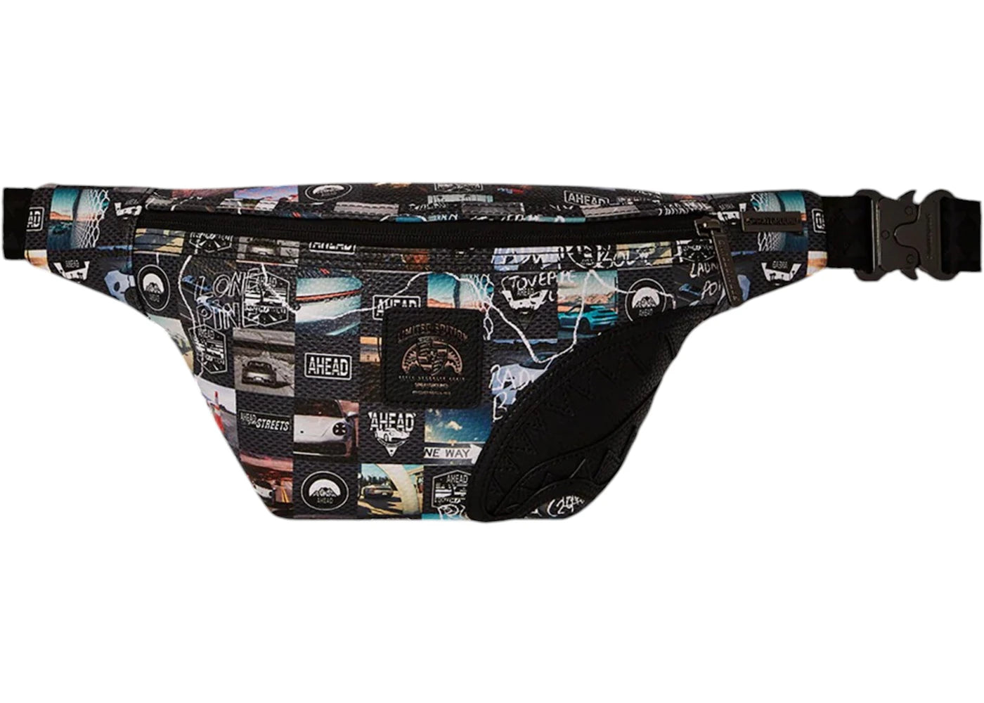 Sprayground Porsche Ahead Collab Savvy Crossbody - Limited Edition Multicolor