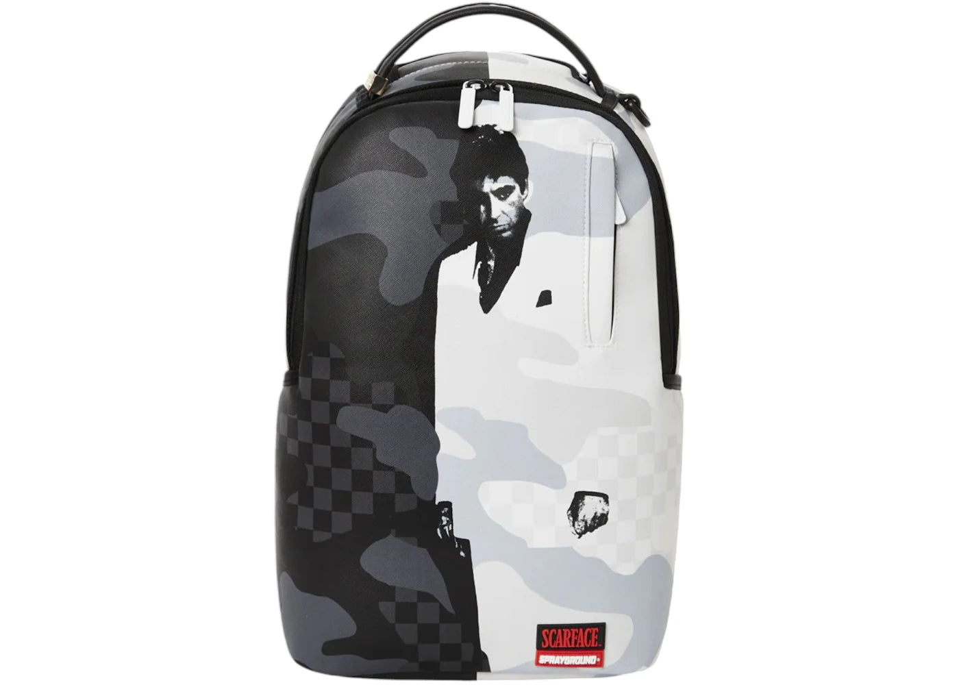 Sprayground Scarface Backpack Black/White