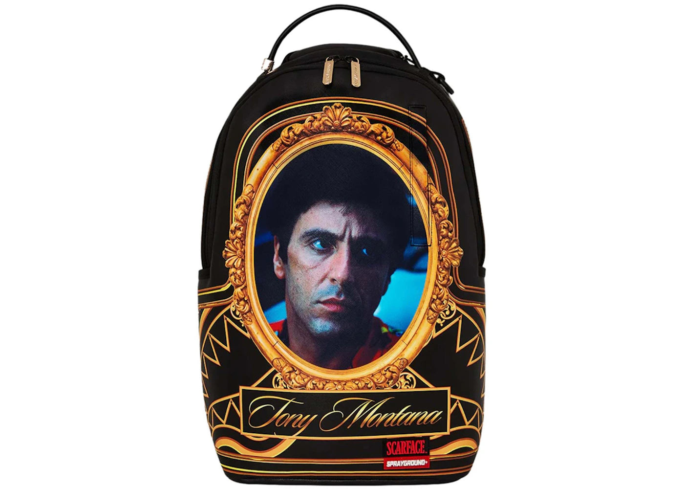 Sprayground Scarface I'm Tony Montana Backpack Black/Gold