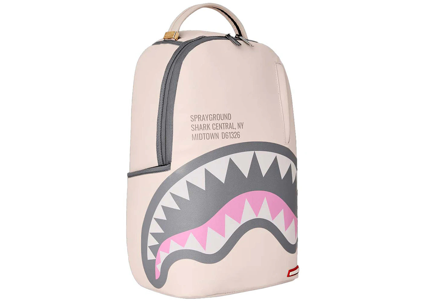 Sprayground Shark Central Rose DLXSV Backpack White/Black