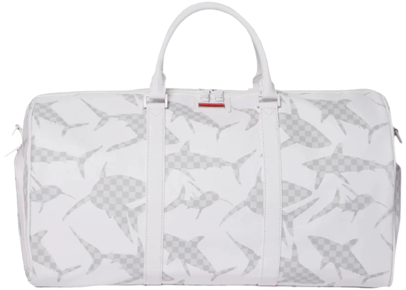 Sprayground Shark Check Duffle Multicolor
