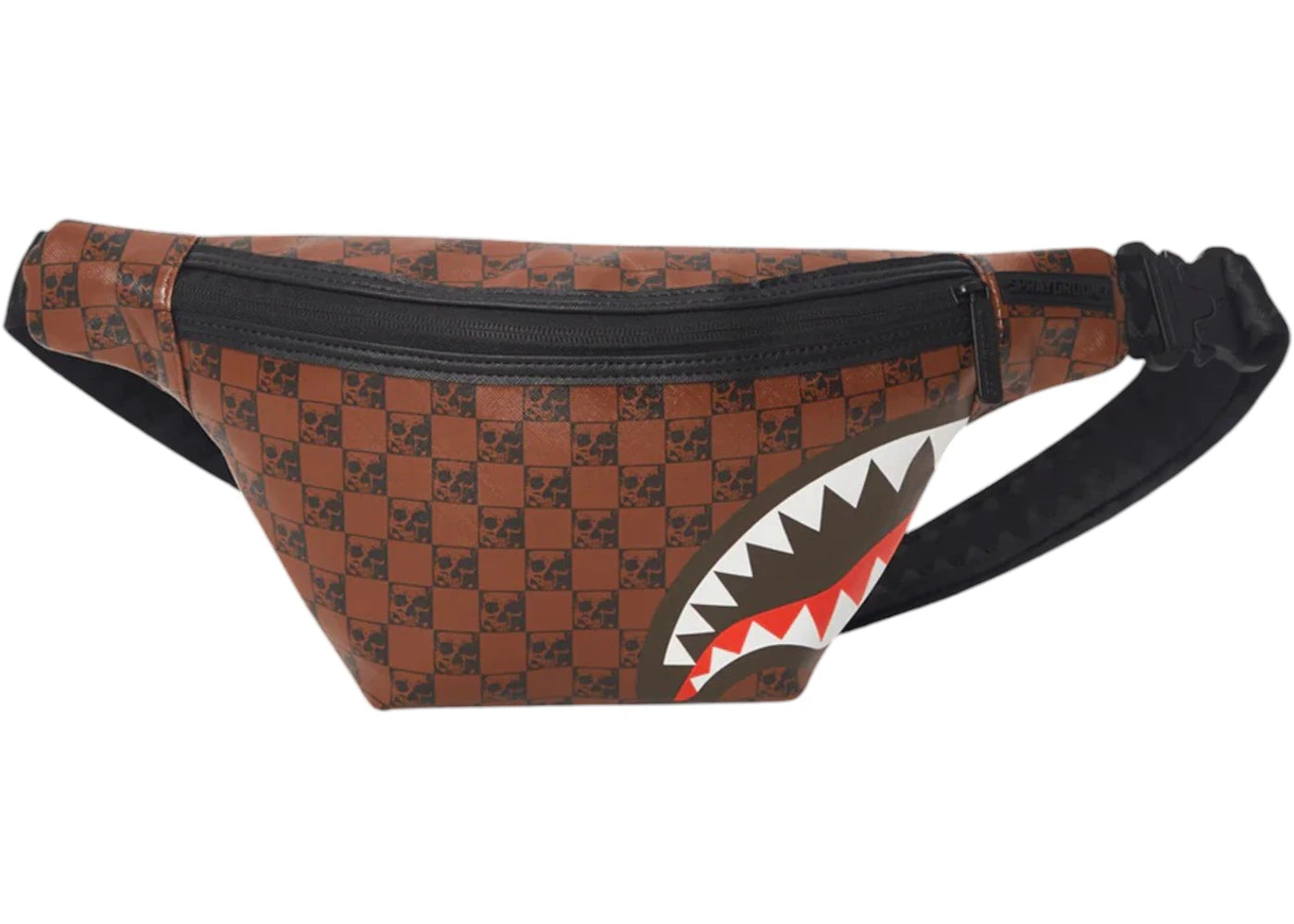 Sprayground Sharks And Skulls Savvy Crossbody Multicolor
