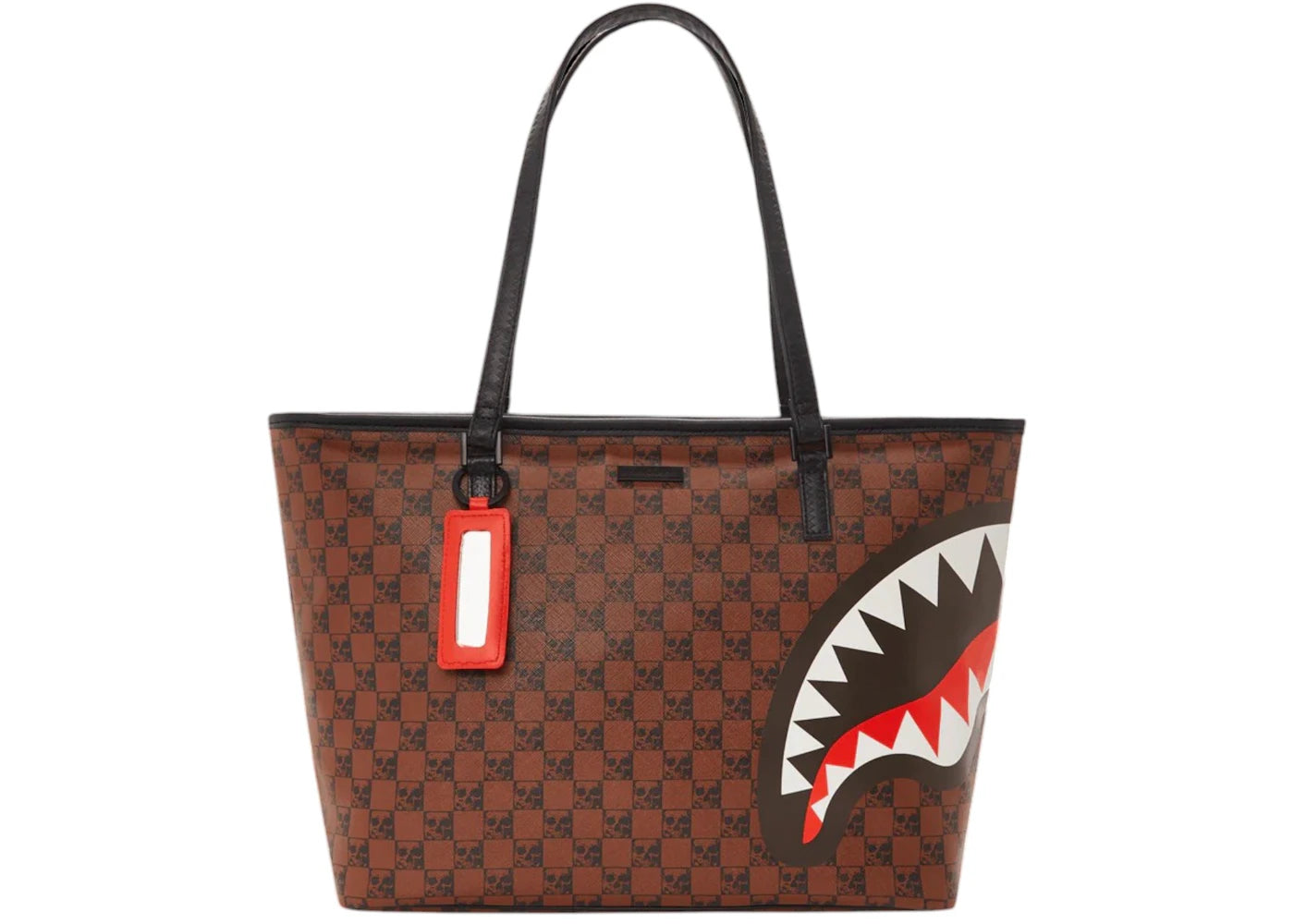 Sprayground Sharks And Skulls Tote Multicolor