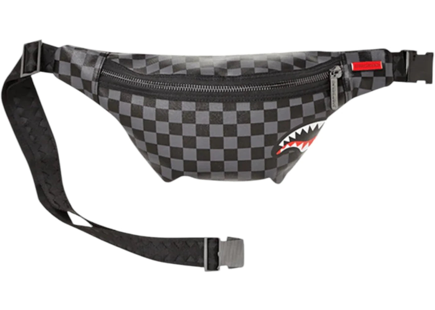 Sprayground Sharks In Paris (Black Checkered Edition) Crossbody Multicolor