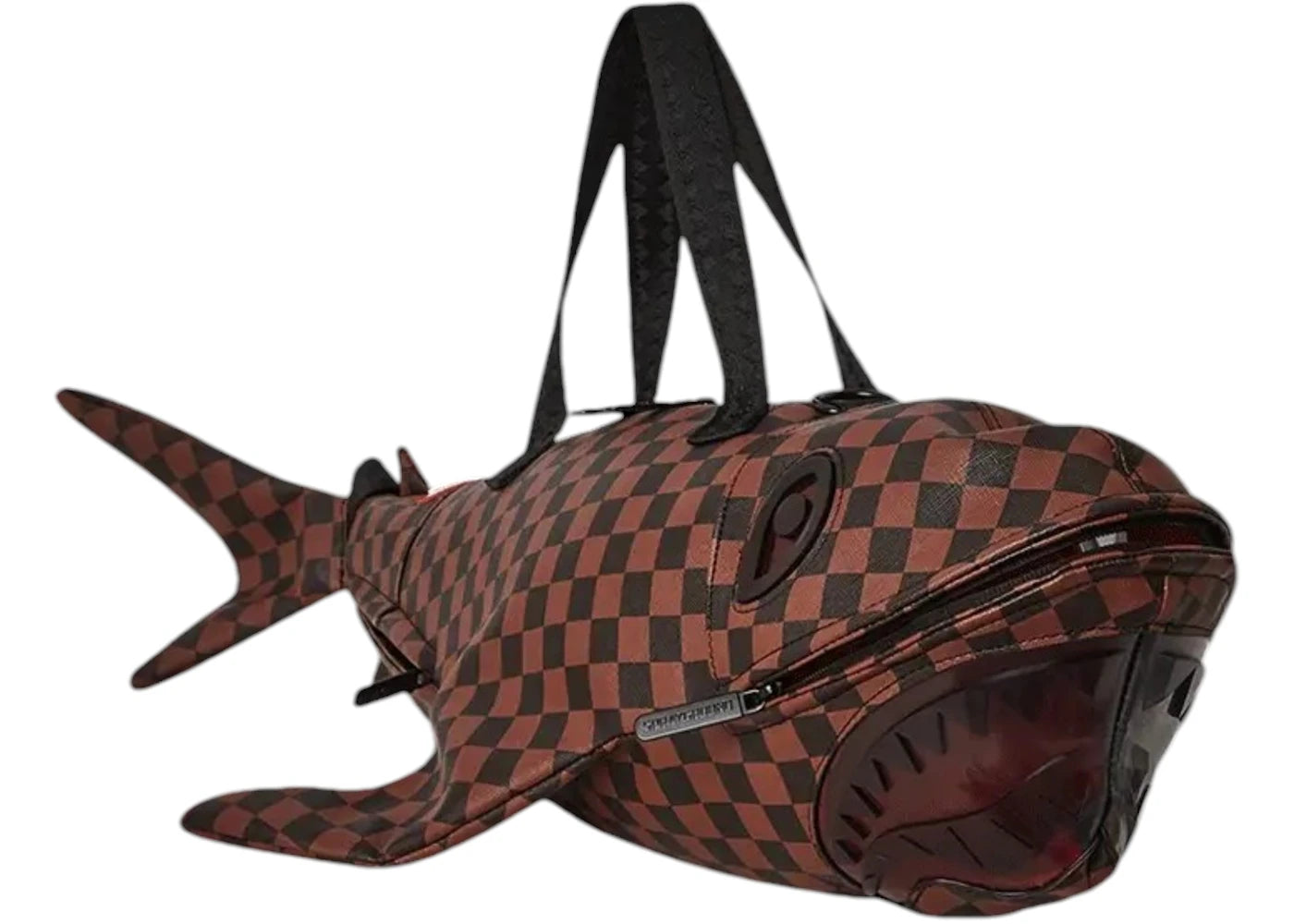 Sprayground Sharks In Paris Clear For Takeoff Shark Medium Duffle Multicolor