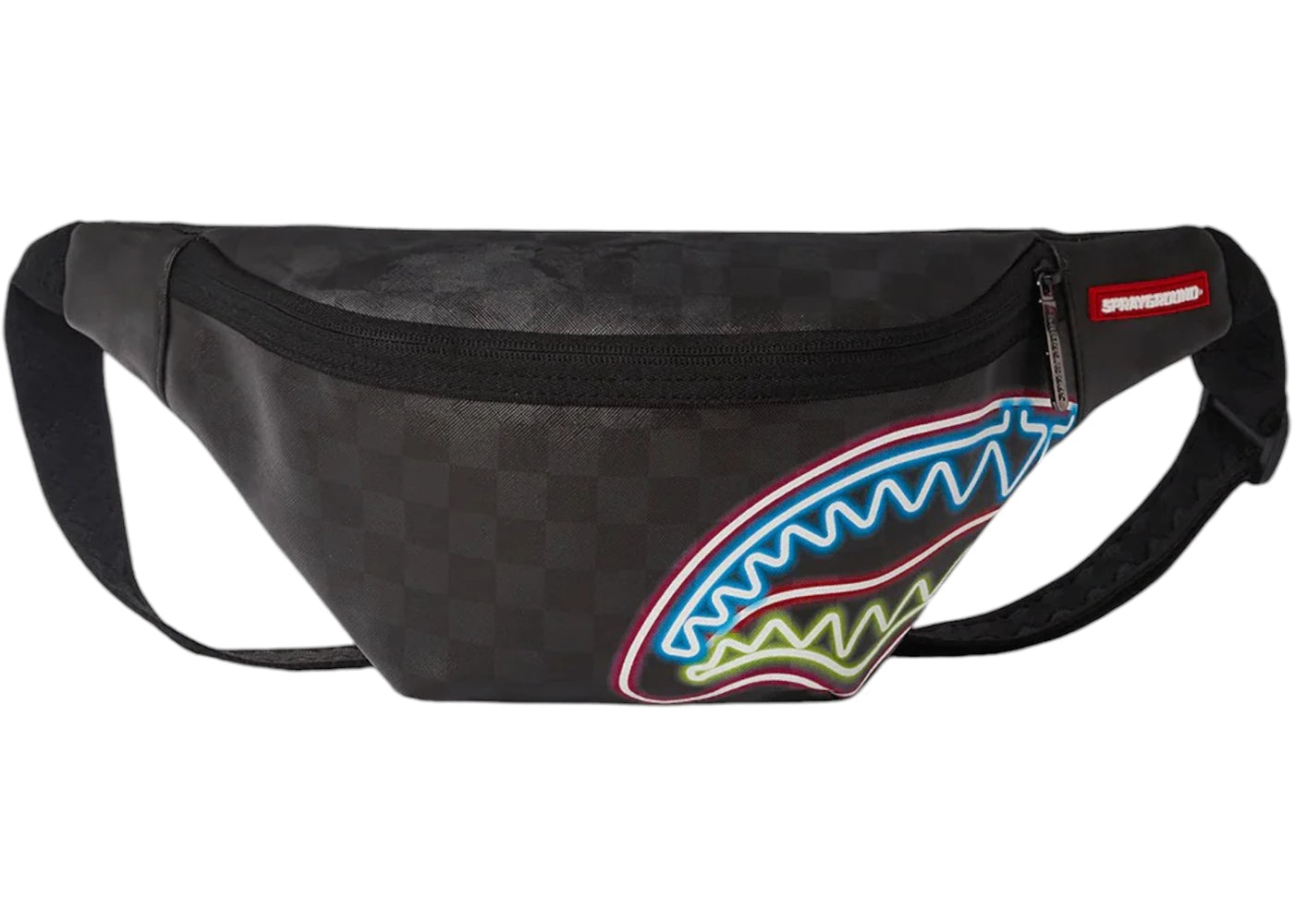 Sprayground Sharks In Paris Glow Savvy Crossbody Multicolor