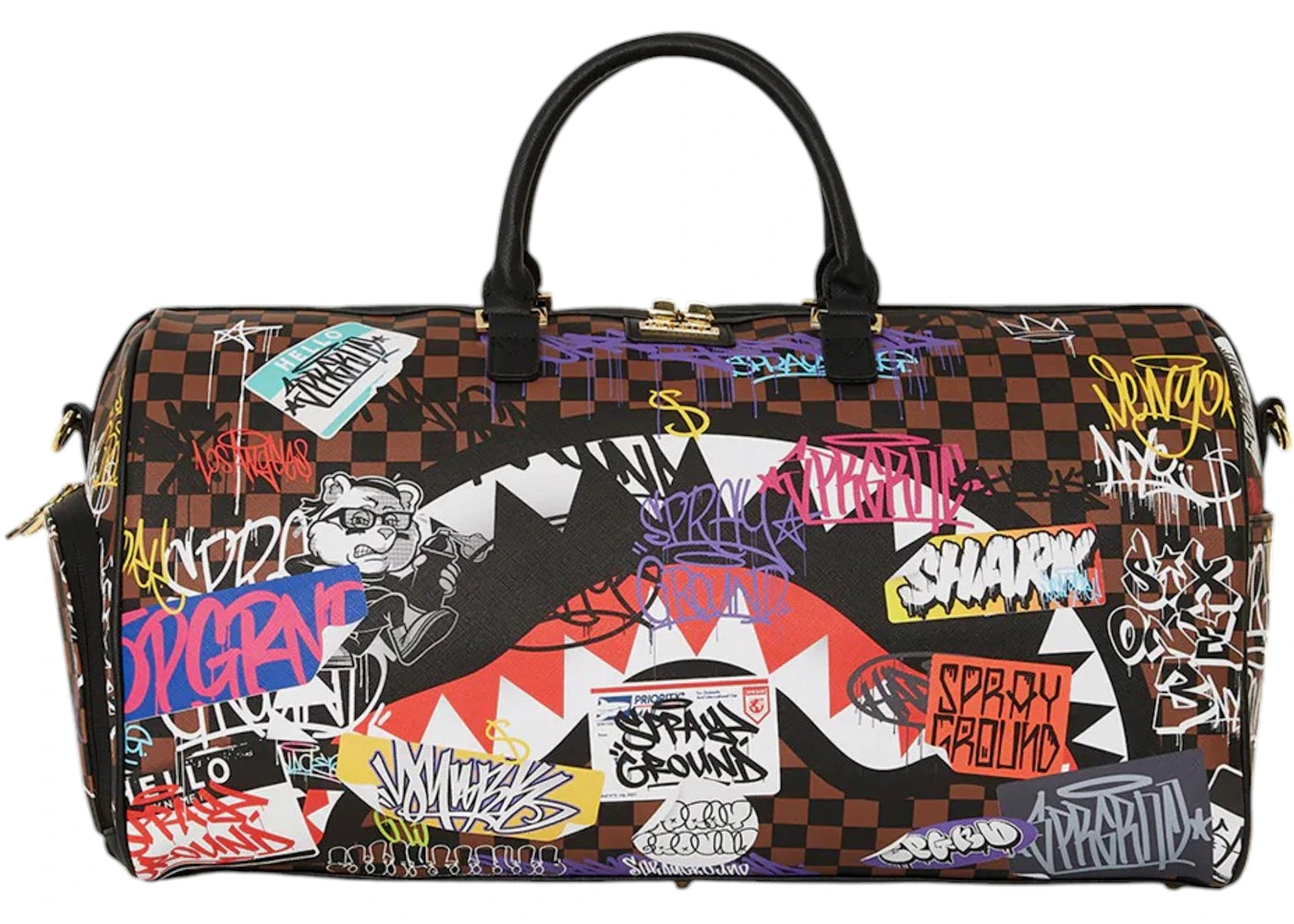 Sprayground Sharks In Paris The Rizz Duffle Multicolor