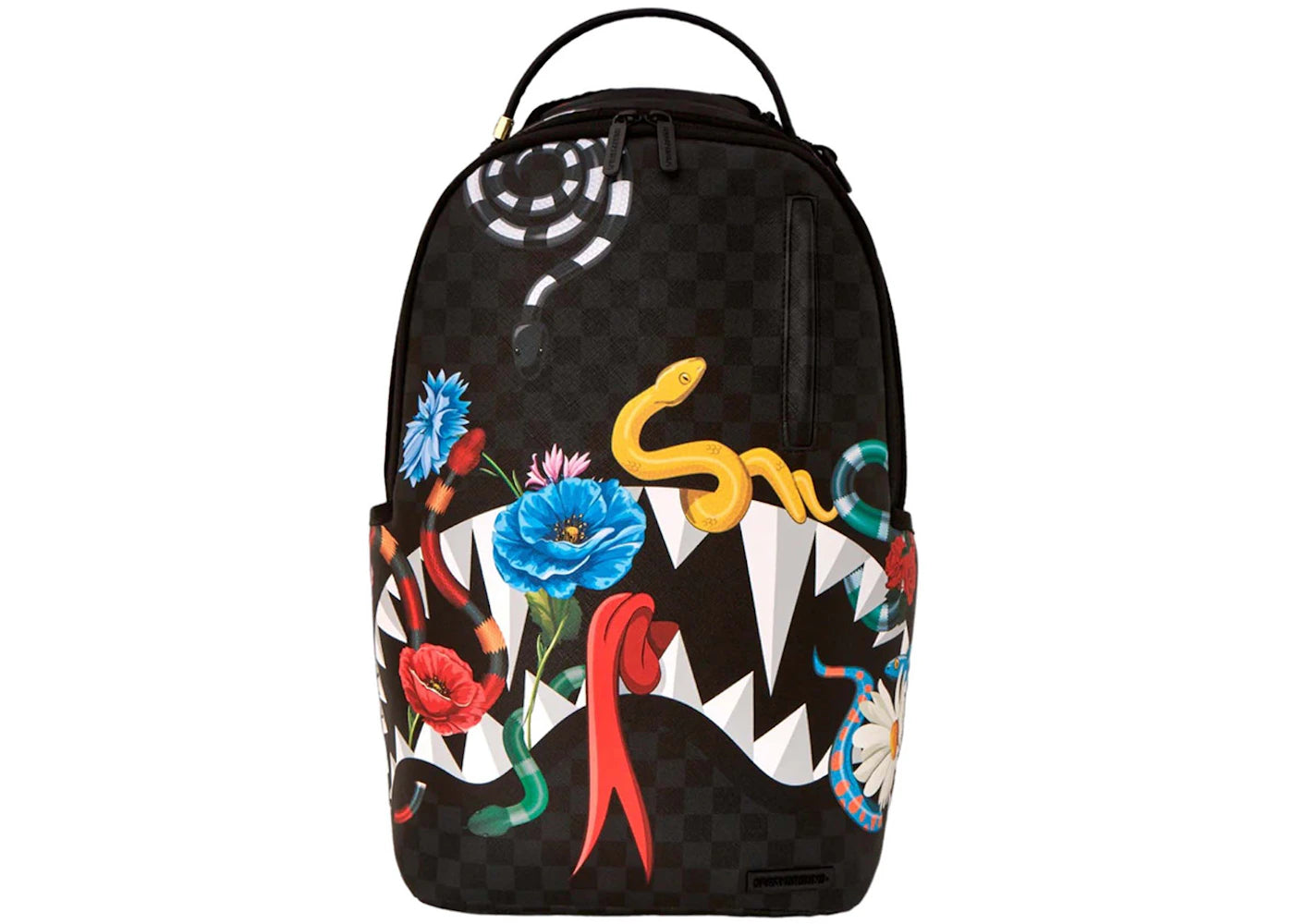 Sprayground Snake On A Bag Jardin D'Eden Backpack Black/Red