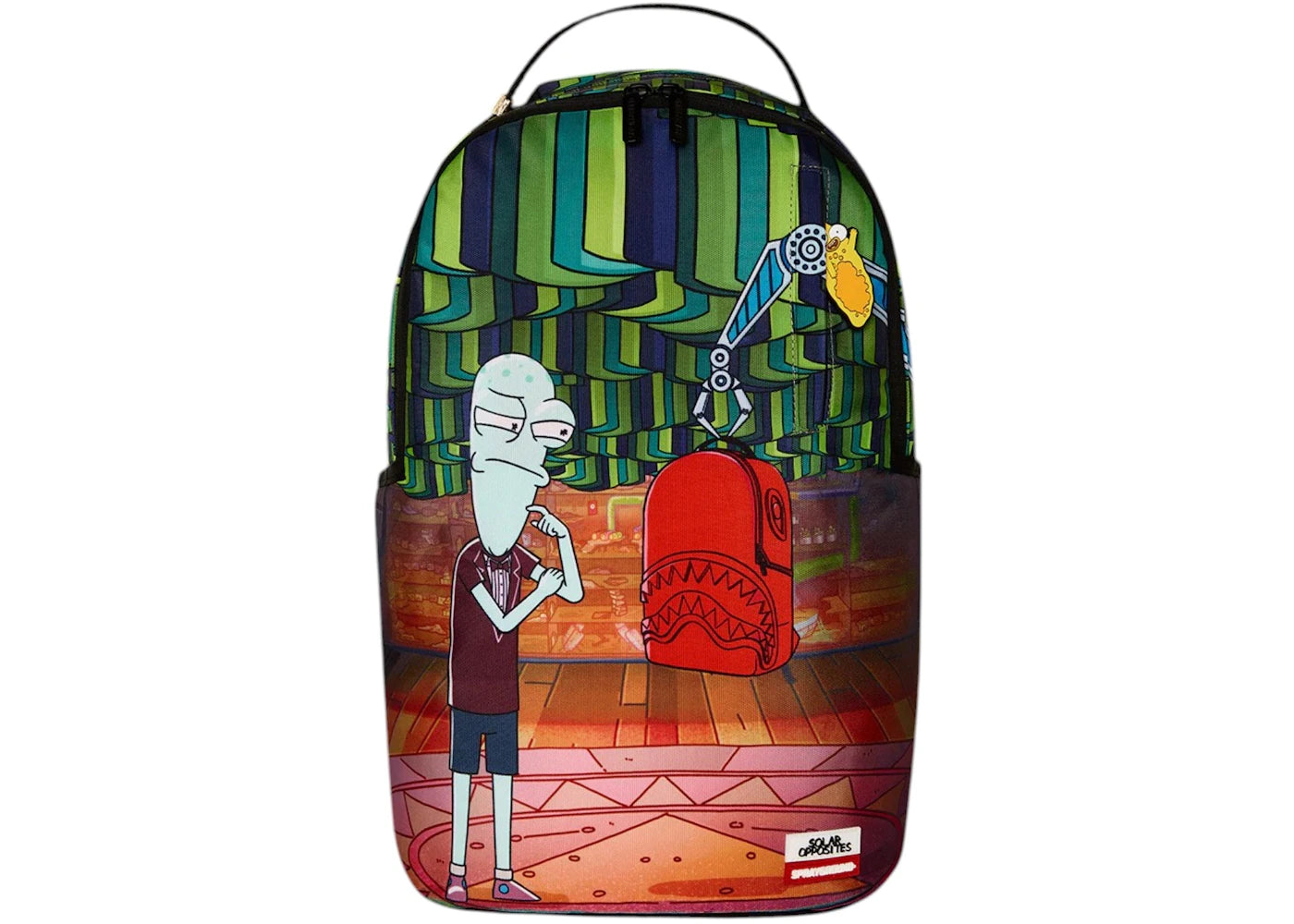 Sprayground Solar Opposites Portal Packs DLXR Backpack Multicolor