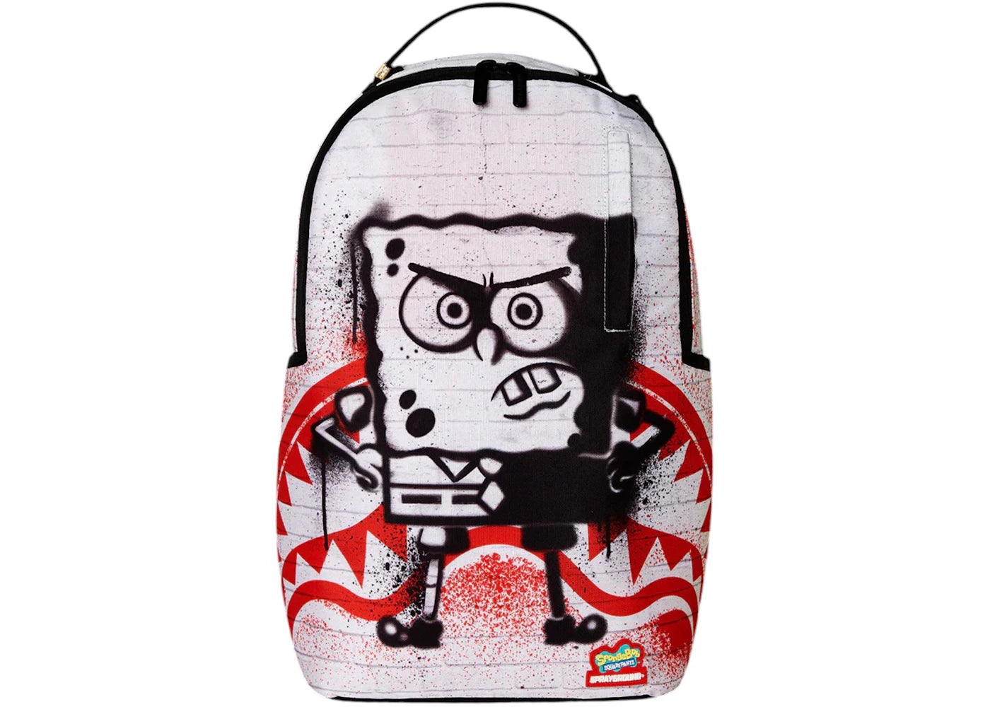 Sprayground Spongebob Stencil Wall DLXR Backpack Multicolor