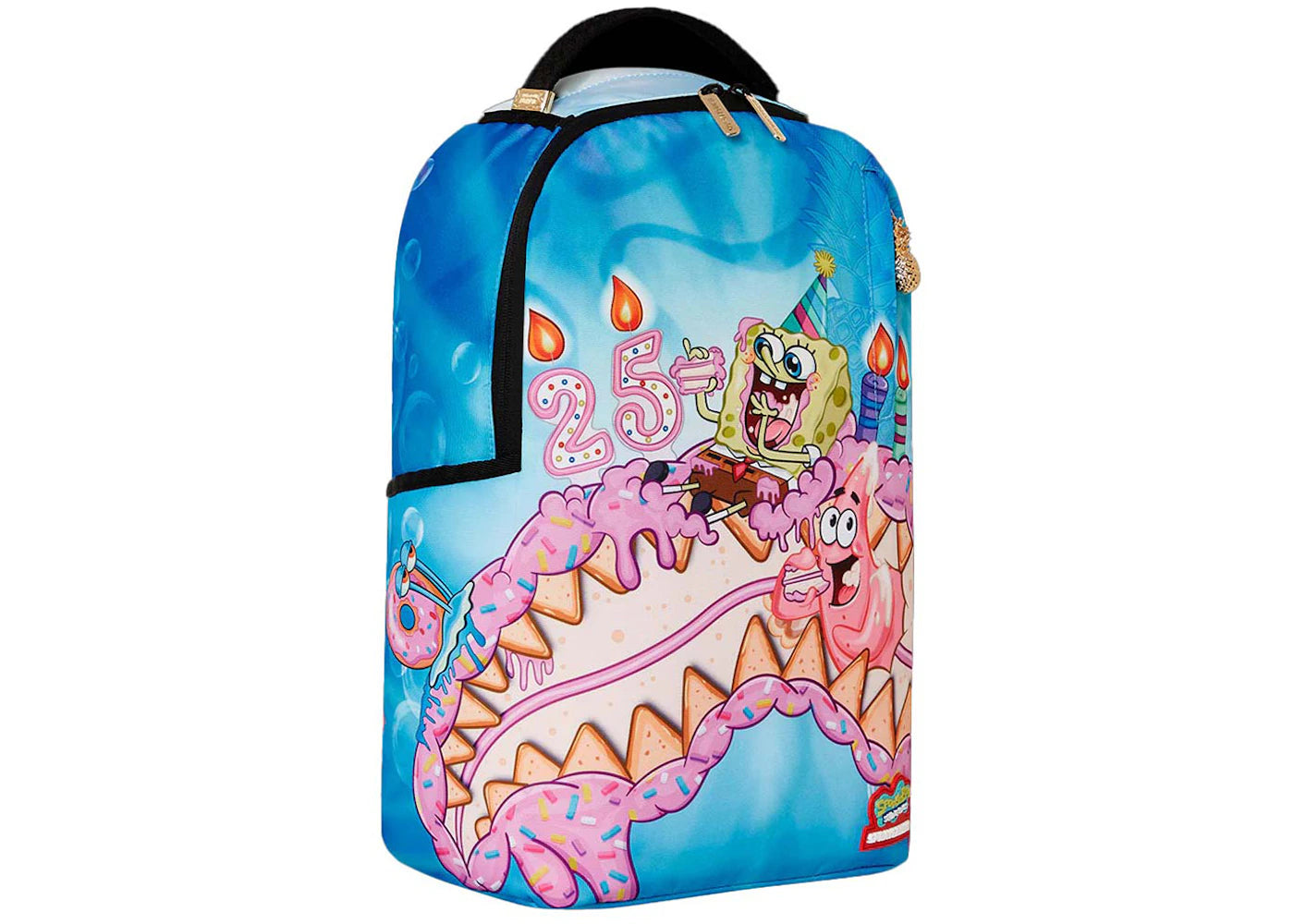 Sprayground Spongebobs 25Th Anniversary Backpack Blue/Multicolor