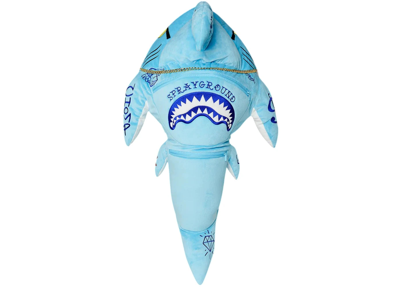 Sprayground Stuffed Savage Hoody Shark Backpack Multicolor