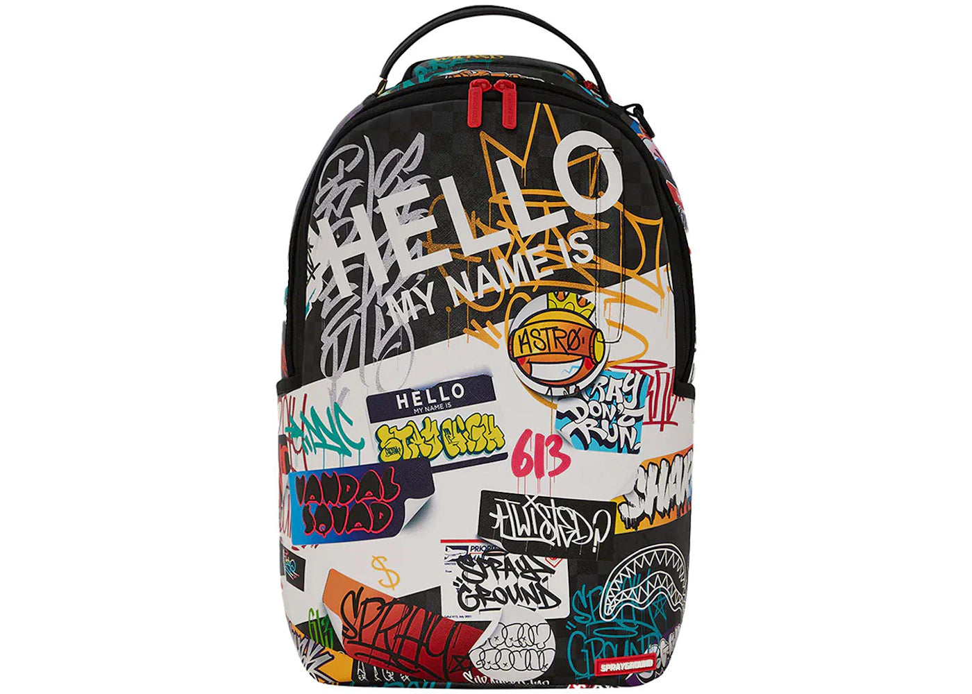 Sprayground Tagged Up HMNI 14th Anniversary Backpack Multicolor