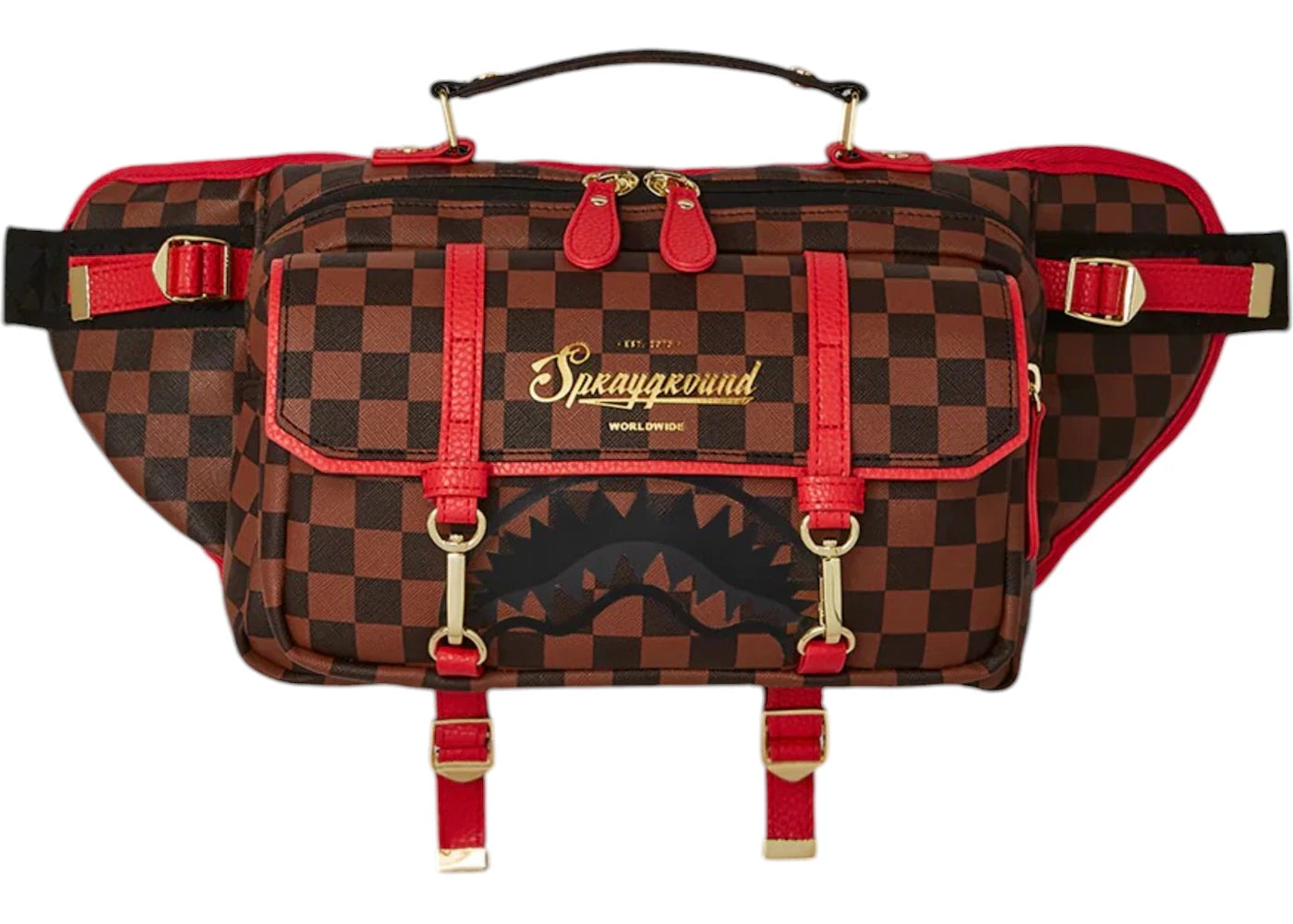 Sprayground Takeover The Throne Cargo Crossbody Multicolor