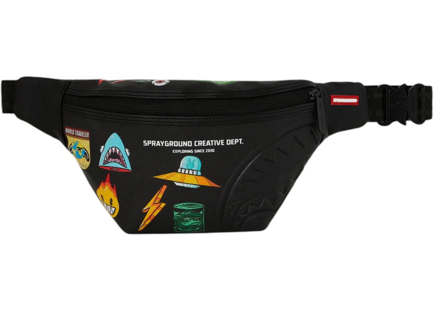 Sprayground The Journey Begins Savvy Crossbody Multicolor