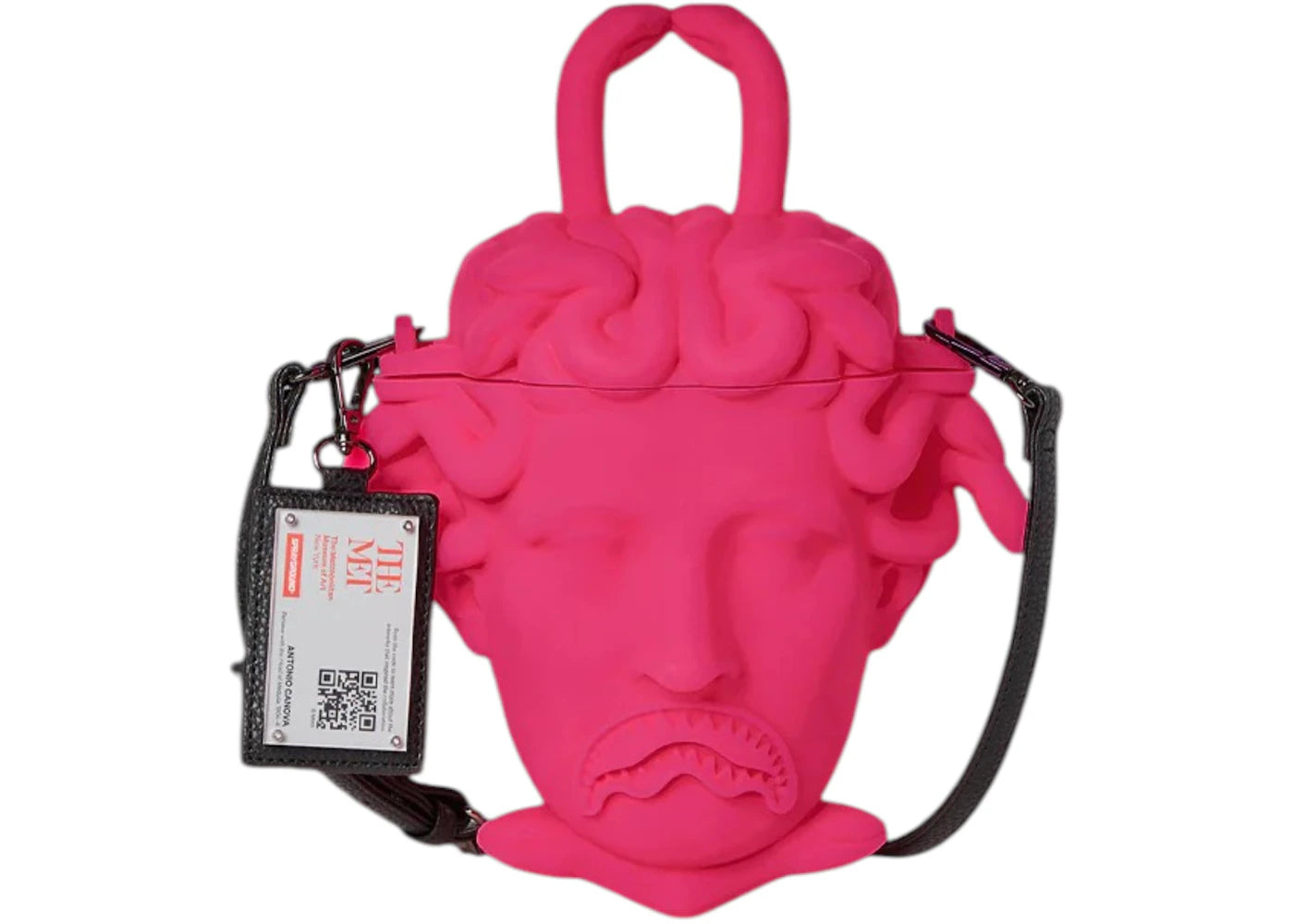 Sprayground The Met Canova Medusa Handbag Pink