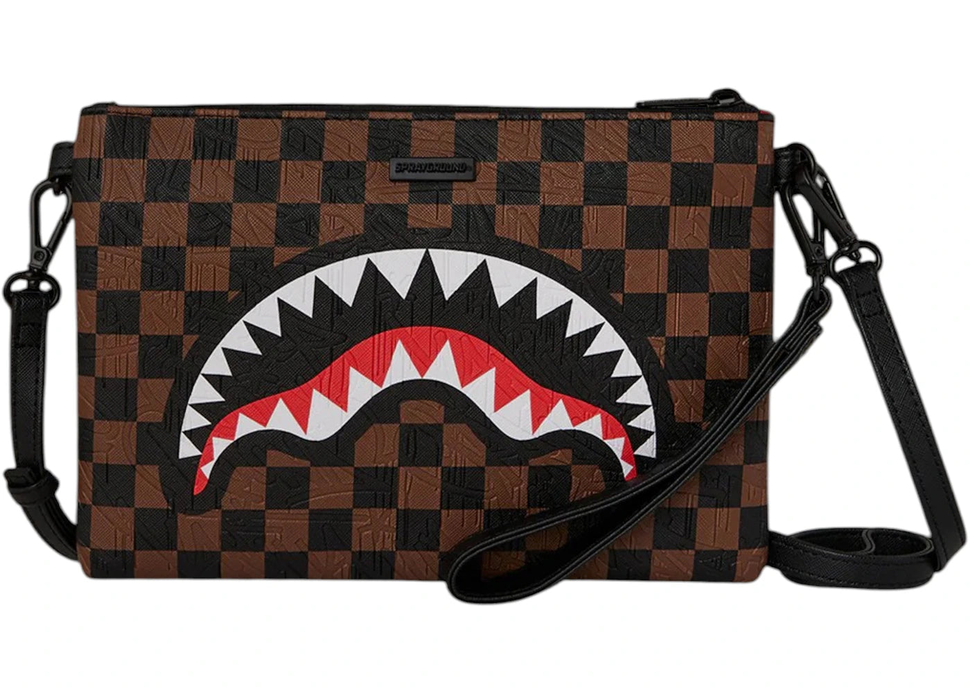 Sprayground The Private Jet Shark Club Crossover Clutch Bag Multicolor