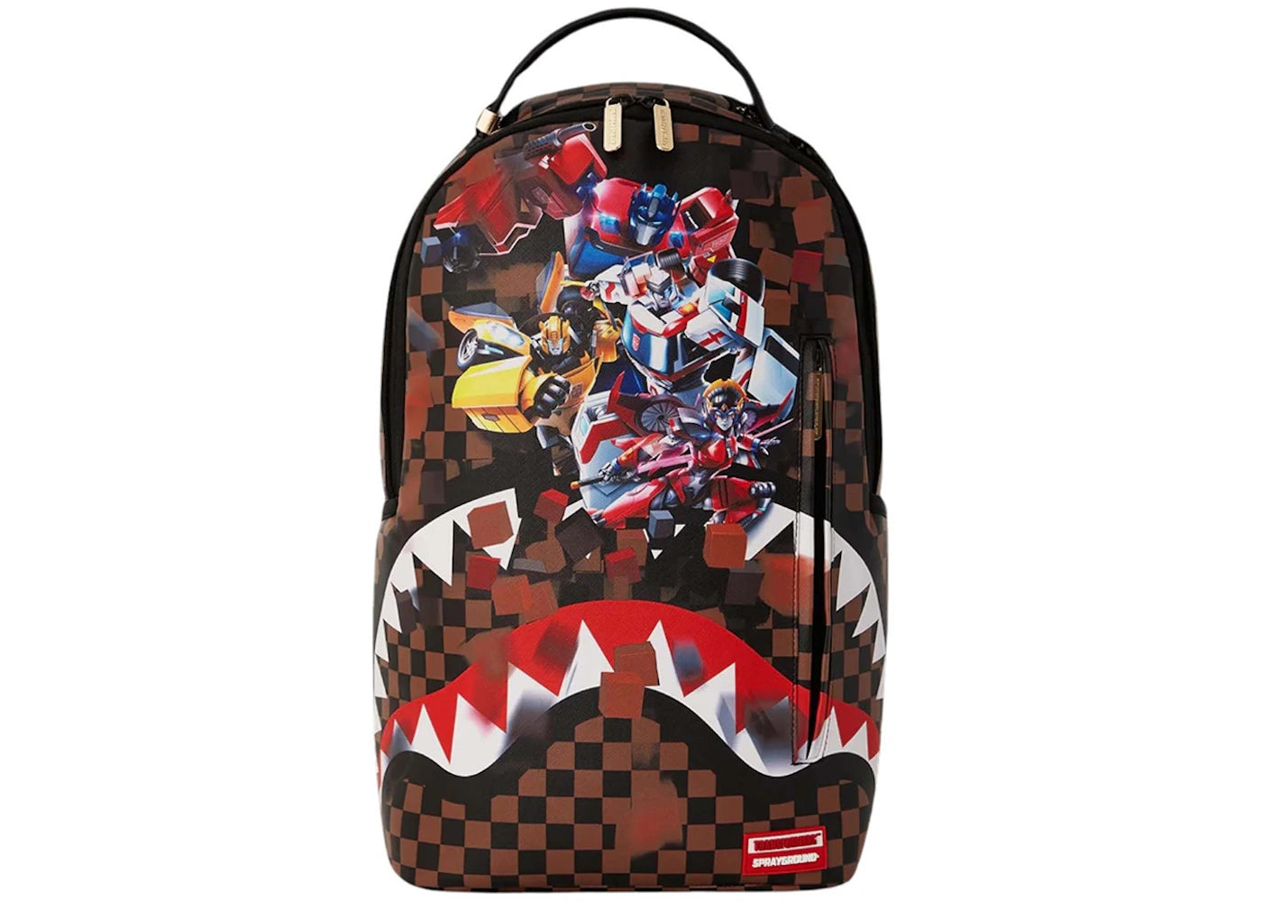 Sprayground Transformers Protect The Planet (DLXV) Backpack Brown