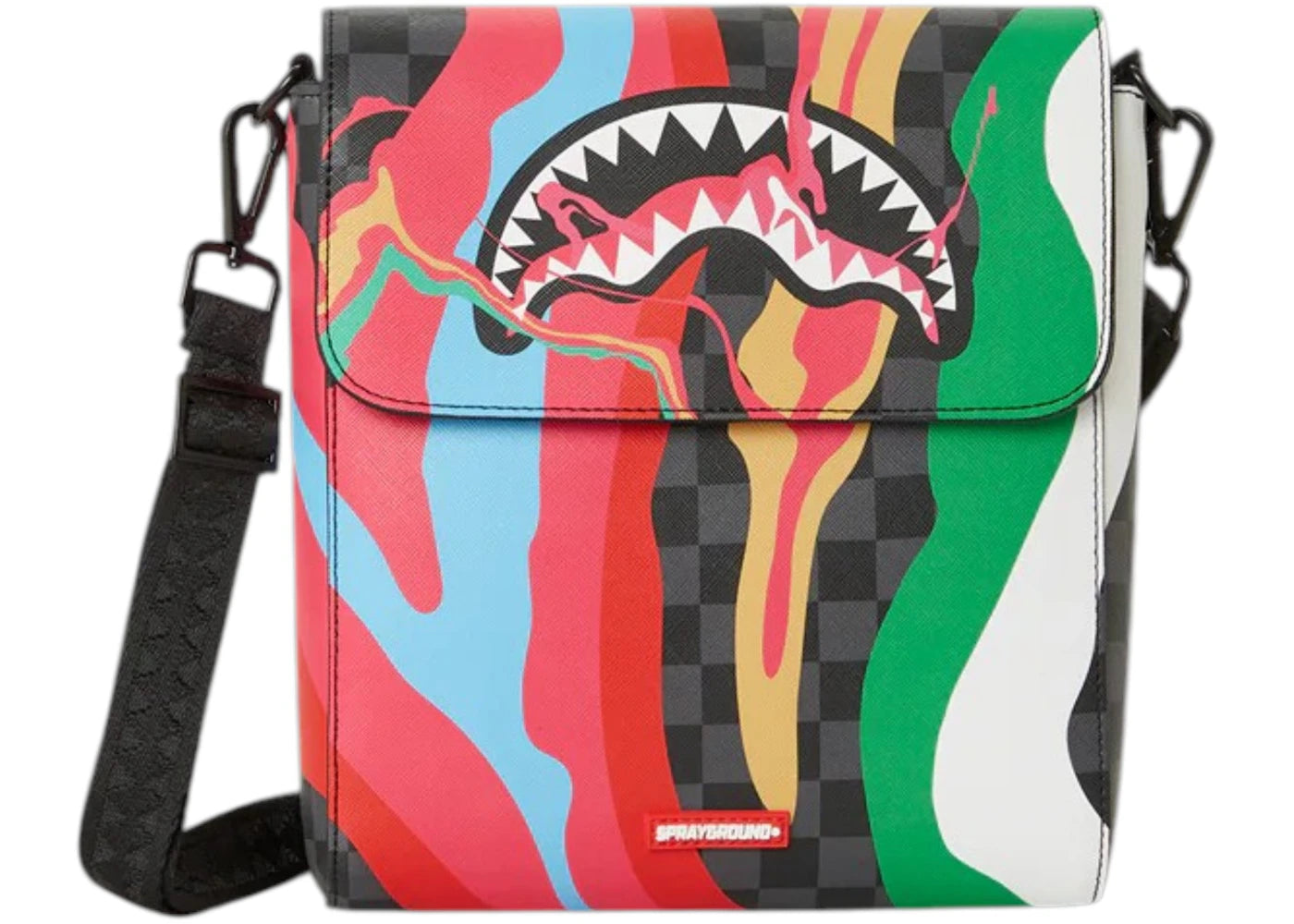 Sprayground Trippy Taffy Large Sling Crossbody Multicolor