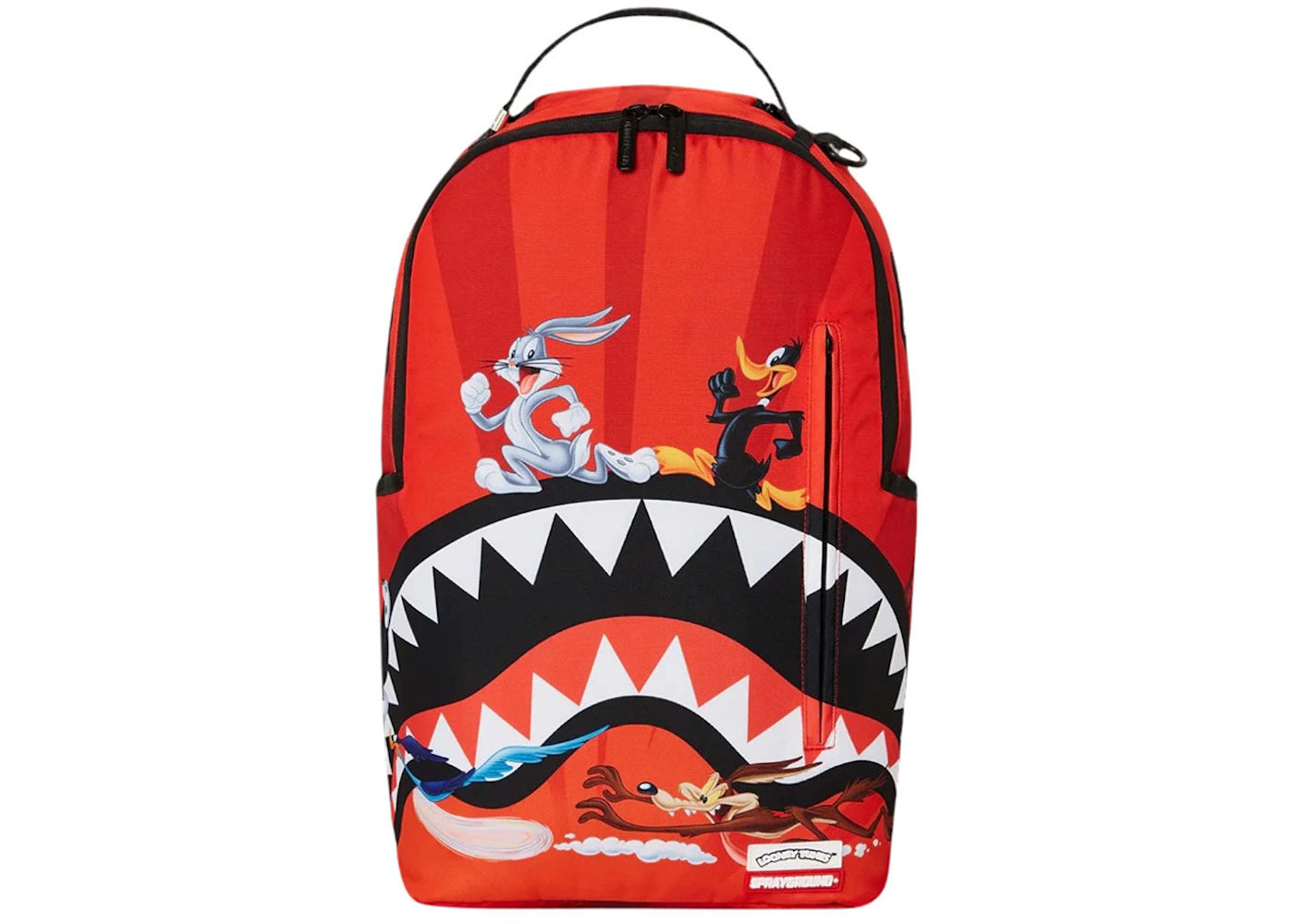 Sprayground x Looney Tunes Shark Run (DLXSR) Backpack Red