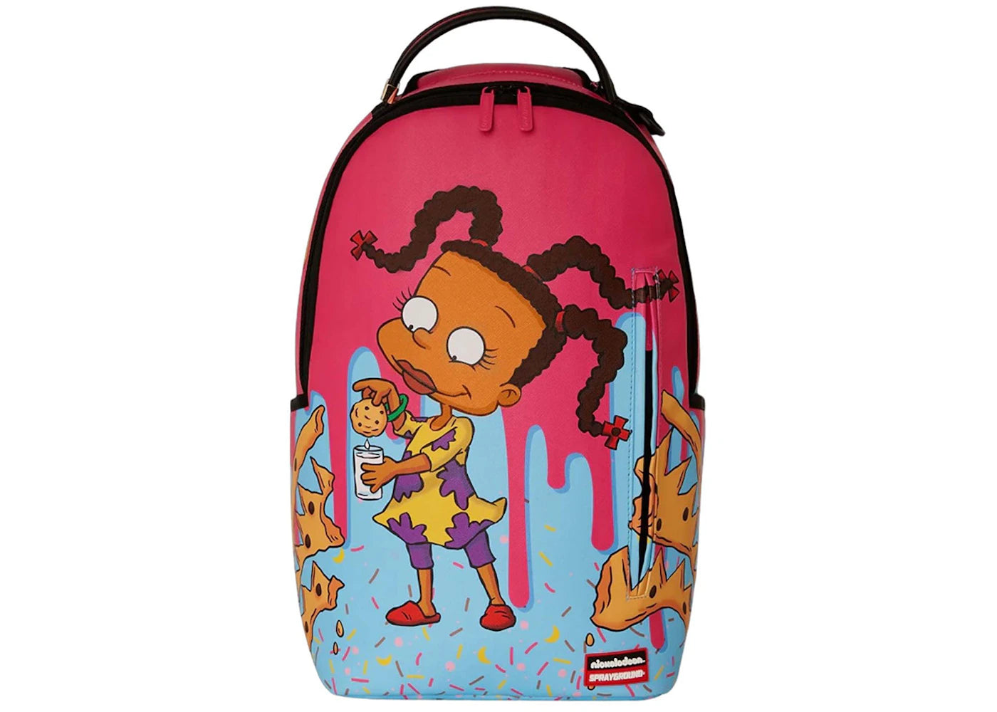 Sprayground x Nickelodeon Rugrats Susie Art Class Cookies (DLXV) Backpack Pink/Blue