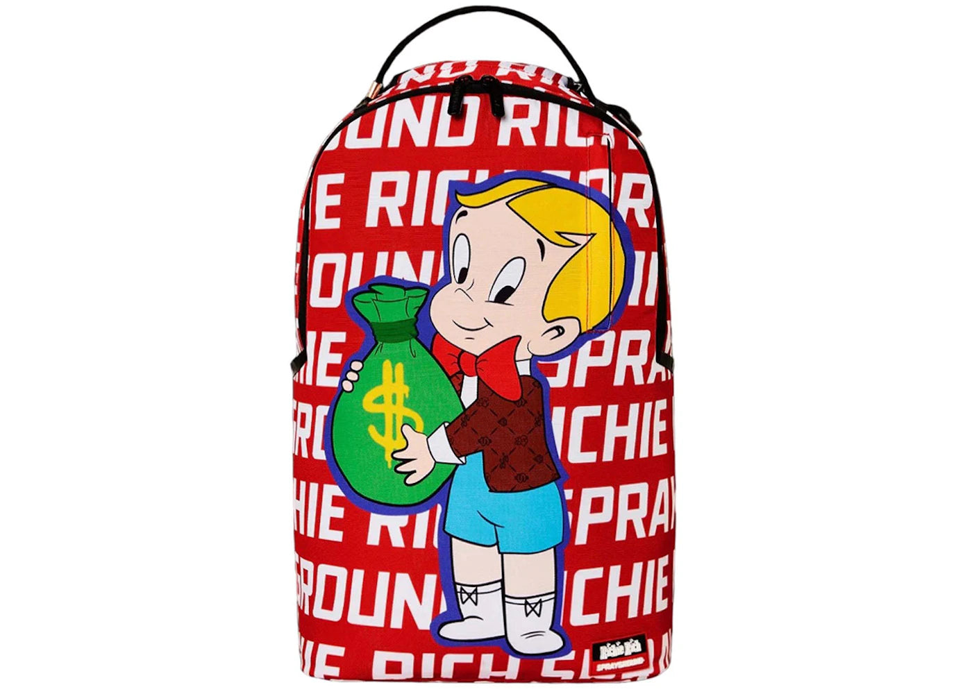 Sprayground x Richie Rich Richer Than Ever (DLXSR) Backpack Red