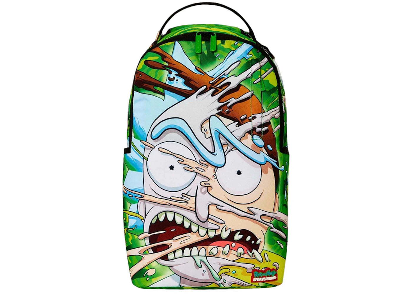 Sprayground x Rick & Morty Merge Diverge (DLXSR) Backpack Green