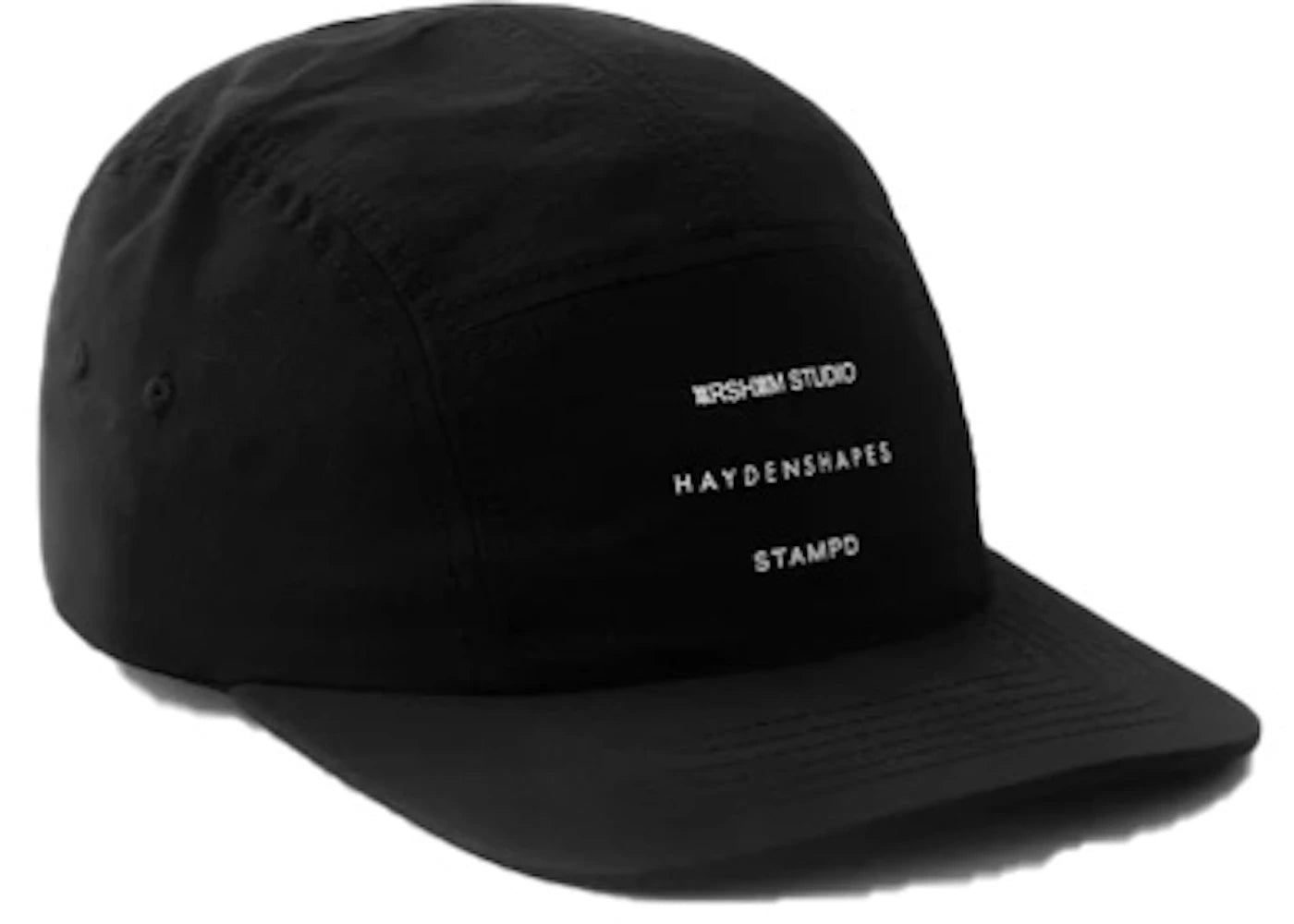Stampd x Daniel Arsham AHS 5 Panel Camp Hat Black