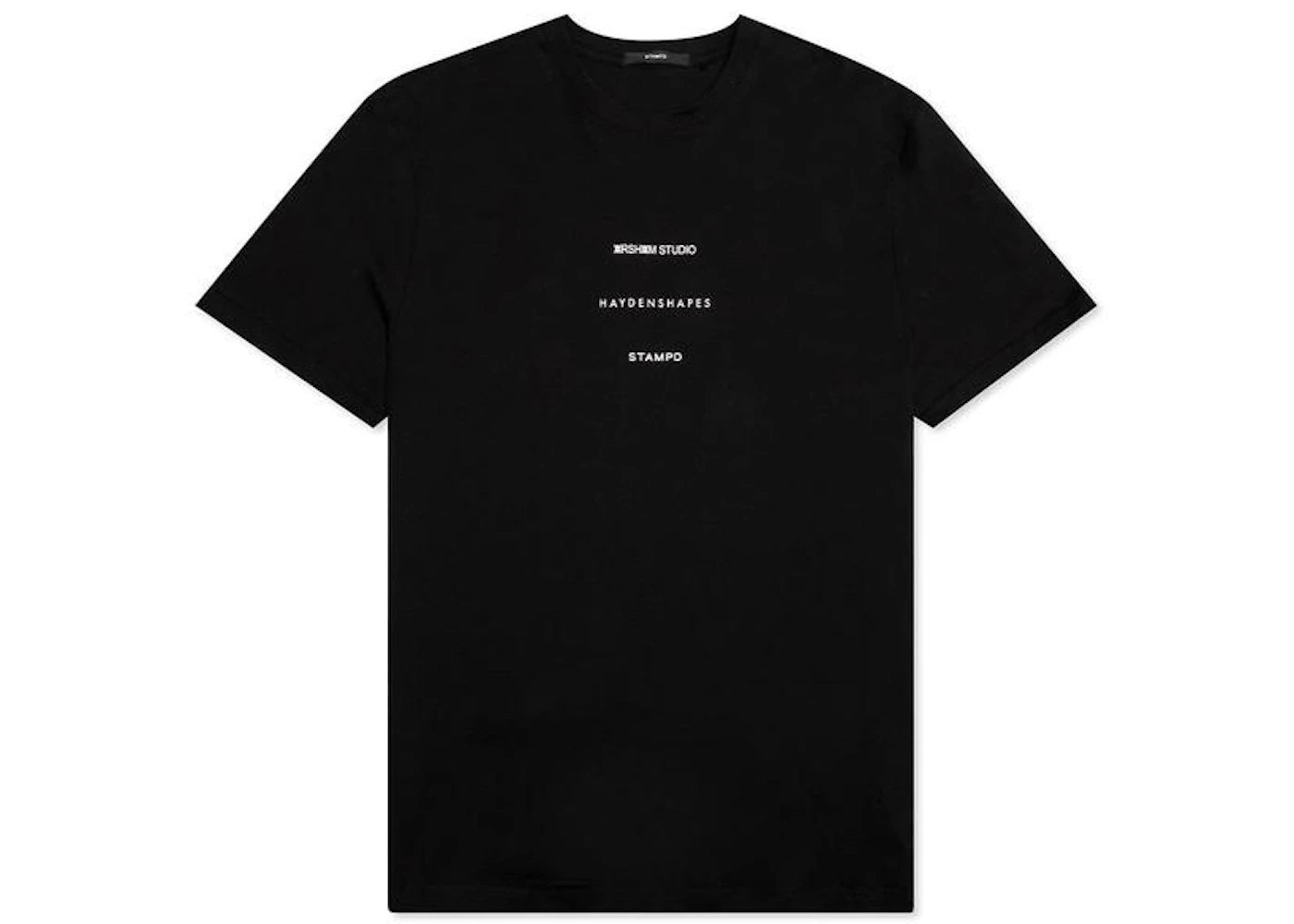 Stampd x Daniel Arsham AHS Athletic Tee Black
