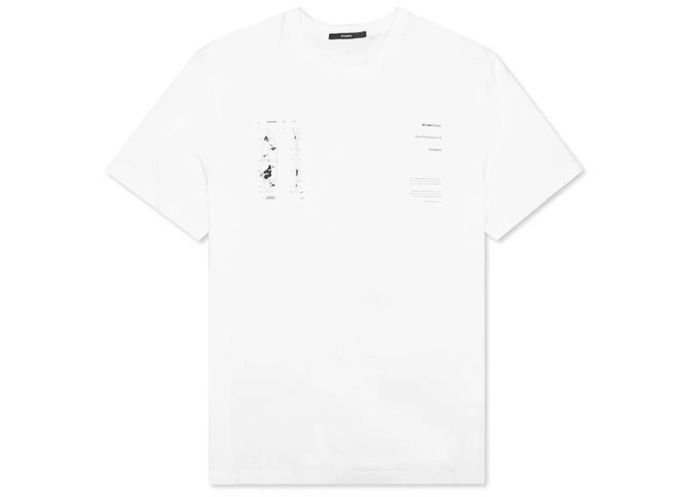 Stampd x Daniel Arsham AHS Eroded Tee White