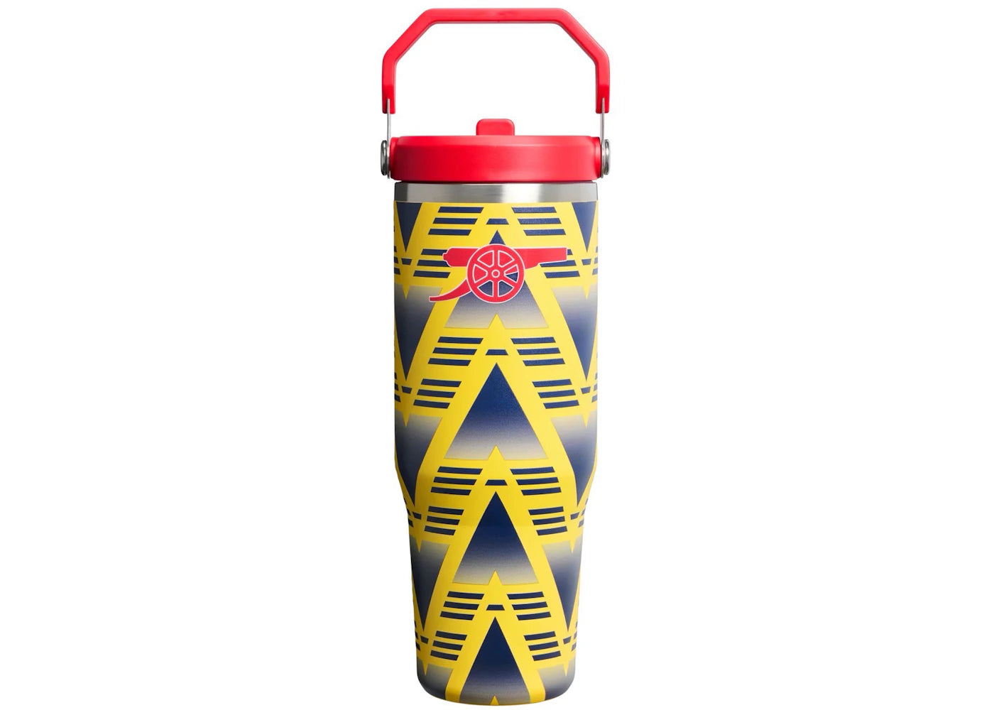 Stanley 1913 x Arsenal IceFlow Flip Straw 30oz Tumbler Bruised Banana