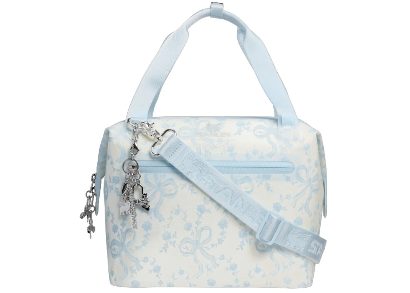 Stanley 1913 x LoveShackFancy Holiday All Day Julienne Mini Cooler Coquette Bow Winter Ice